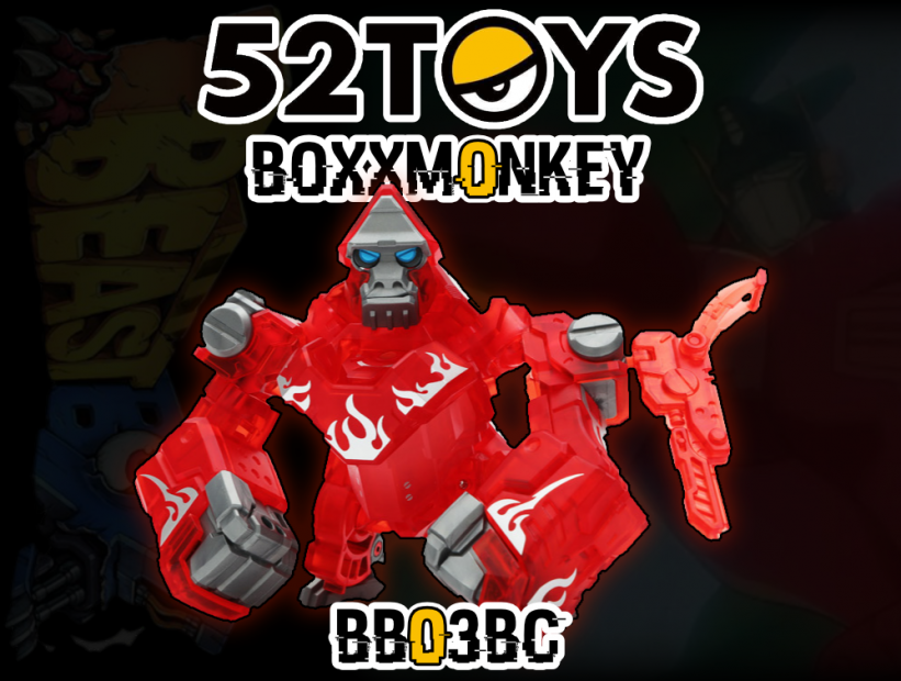 52Toys BB-03BC BoxxMonkey BotCon Exclusive